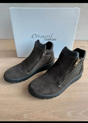 Baskets montantes chaussure pour femme casuel comfort en daim cuir marron taille 36 neuves, brand: Casual Comfort, condizioni: Nuovo senza cartellino, taglia: 36, €19.00, €20.65 include la Protezione acquisti