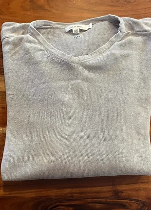 Pull Calvin Klein Gris Transparent Femme Col V Leger Fin Ete Printemps Vintage L, marke: Calvin Klein, zustand: Sehr gut, größe: L / 40 / 12, 4,40 €, 5,32 € beinhaltet Vinted-Käuferschutz Pro