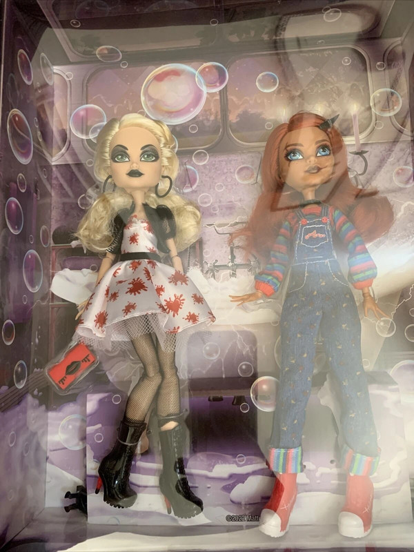 Mattel Skullector Monster High Bride Of Chucky Doll Set Tiffany Churchy
