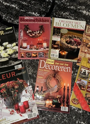 Tijdschriften fleur creatief  decoreren winter kerst, staat: Heel goed, € 9,00, € 10,15 inclusief Kopersbescherming