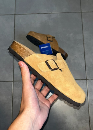 Birkenstock Boston Camel (marron), marke: Birkenstock, zustand: Neu, mit Etikett, größe: 38, 70,00 €, 74,20 € inklusive Vinted-Käuferschutz