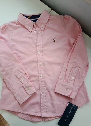 Camisa niña, marca: Polo Ralph Lauren, estado: Novo com etiquetas, tamanho: 5 anos / 110 cm, €20.00, €21.70 inclui Proteção do Comprador