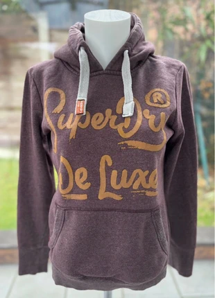 Sweat à capuche femme Superdry bordeaux taille M 38 65% coton, marca: Superdry, estado: Muy bueno, tamaño: M / 38 / 10, 26,00 €, 28,00 € Protección al comprador Pro incluida
