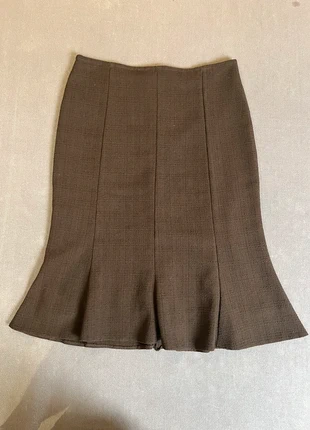 Jupe marron taille 42 XL, merk: Delban Barcelona S L, staat: Heel goed, maat: XL / 42 / 14, € 10,00, € 11,20 inclusief Kopersbescherming