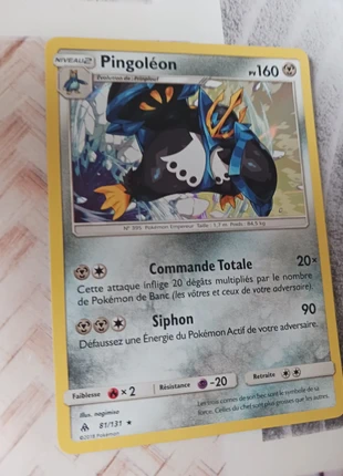pingoléon, merk: Pokémon, staat: Nieuw zonder prijskaartje, maat: Prematuur, tot 44 cm, € 3,00, € 3,85 inclusief Kopersbescherming