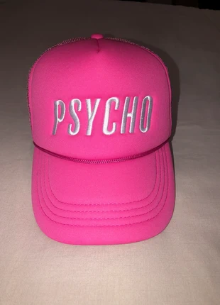 Hot Neon Pink Psycho Cap, brand: psycho, condition: New without tags, size: One size, £25.00, £26.95 includes Buyer Protection