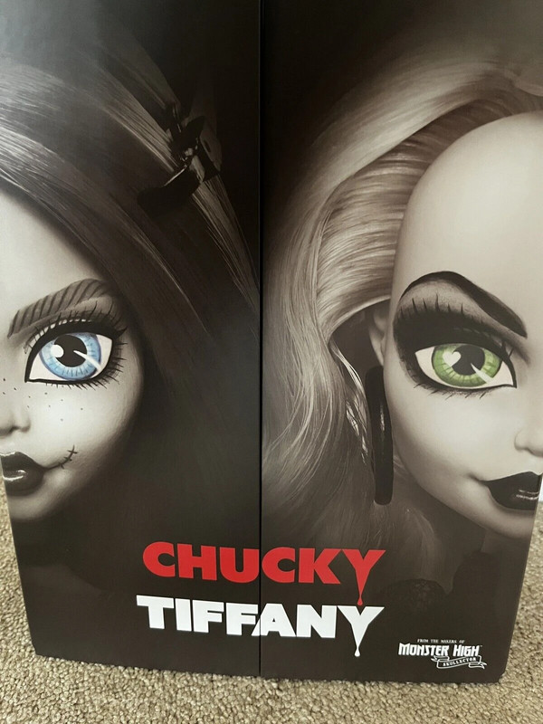 Monster High Skullector Bride Of Chucky Doll Set Tiffany Chucky 2 Pack