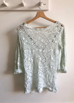 Pull en maille fine 100% coton, marke: Zara, zustand: Sehr gut, größe: M / 38 / 10, 5,00 €, 5,95 € inklusive Vinted-Käuferschutz