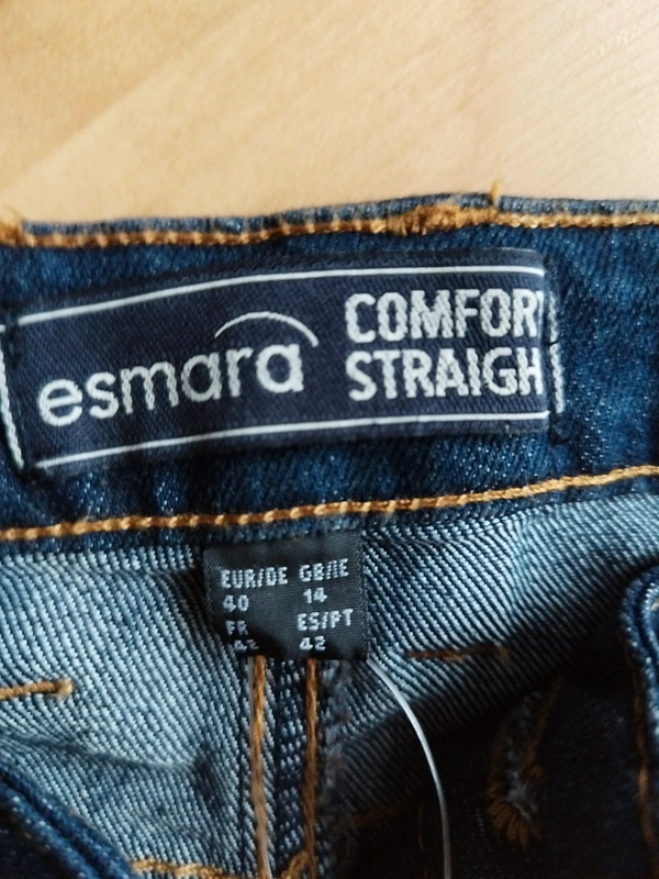 bereiden kiezen kwaadaardig Esmara Damen Jeans Gr. 40 comfort straight neu mit Etikett - Vinted