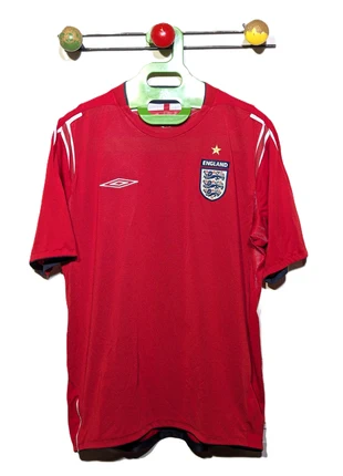 Umbro Maillot de football extérieur Angleterre Vintage 2004-06 England Retro 2yk Jersey, brand: Umbro, condition: Satisfactory, size: L, €15.00, €16.45 includes Buyer Protection