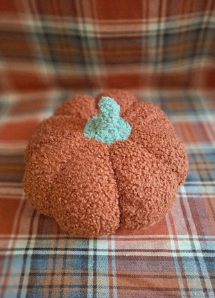 Coussin Oreiller Peluche Citrouille Orange Tricot Teddy Polaire Automne Cosy Cozy Thanksgiving Neuf, zustand: Neu, mit Etikett, 16,65 €, 18,18 € beinhaltet Vinted-Käuferschutz Pro