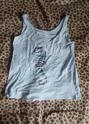 Camiseta azul claro, merk: Primark, staat: Nieuw zonder prijskaartje, maat: Universeel, € 2,00, € 2,80 inclusief Kopersbescherming