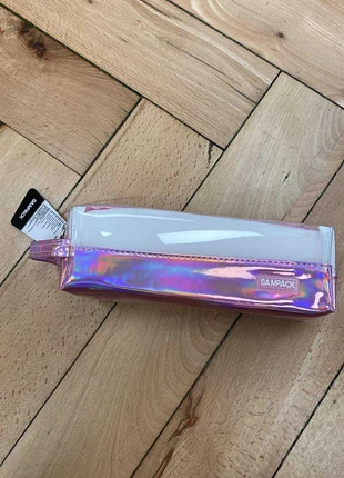 Trousse holographique rose - transparente, estado: Nuevo con etiquetas, 5,95 €, 6,95 € Protección al comprador Pro incluida