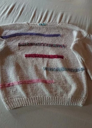 Pull Lasserre années 80,90, 38/40 blanc 100% Coton, merk: lasserre paris, staat: Veelgebruikt, maat: M / 38 / 10, € 2,00, € 2,80 inclusief Kopersbescherming