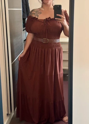 Gypsy/Peasant maxi dress, marque: Gypsy, état: Très bon état, taille: M / 38 / 10, 10,00 €, 11,20 € Protection acheteurs incluse