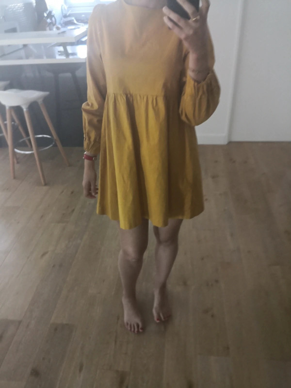 Robe best sale jaune sezane