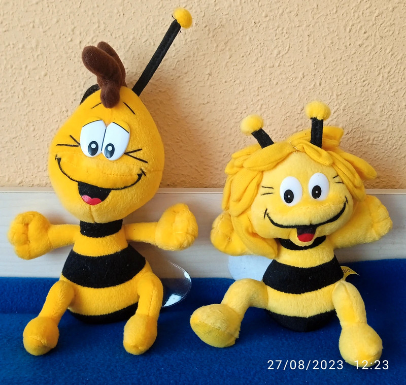 Peluche abeja maya carrefour shop