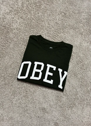 Verte OBEY t-shirt - S, merk: Obey, staat: Heel goed, maat: S / 36 / 8, € 5,00, € 5,95 inclusief Kopersbescherming