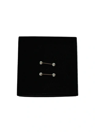 Glitter Barbell Piercing – Surgical Steel, brand: Crazy Factory, condizioni: Nuovo senza cartellino, €5.00, €5.95 include la Protezione acquisti