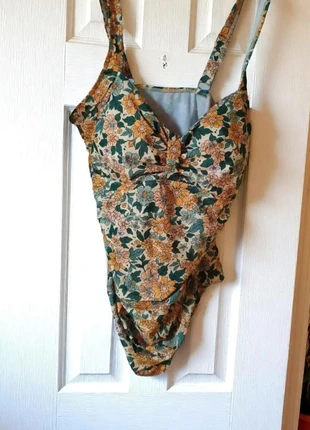 Maillot de bain une pièce bohème fleuri – taille M – vibes rétro plage, marca: Miss Soleil, estado: Muito bom, tamanho: M / 38 / 10, €21.90, €23.70 inclui Proteção do Comprador