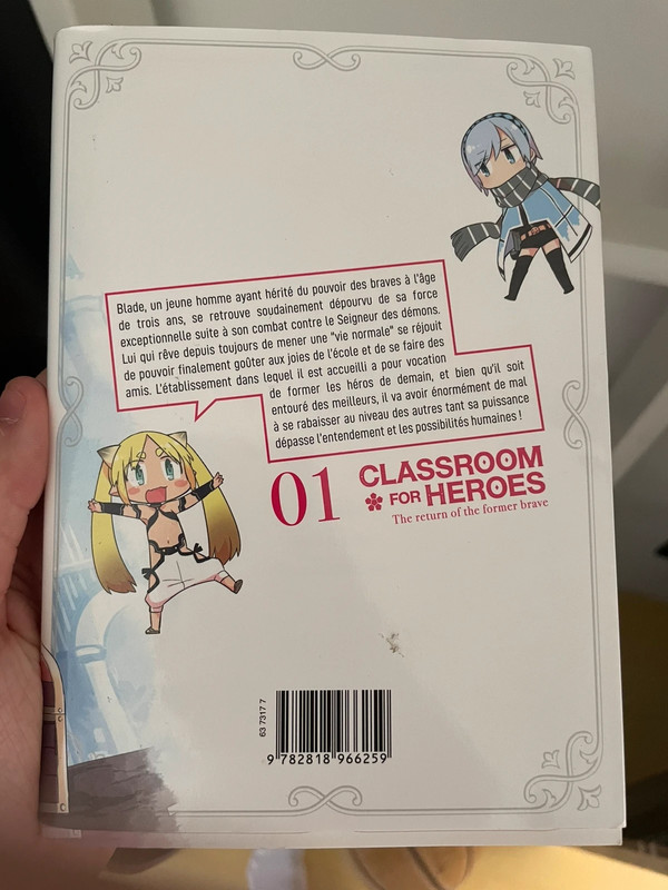 Livre Mangas Classroom for Heroes de 1 à 13 5