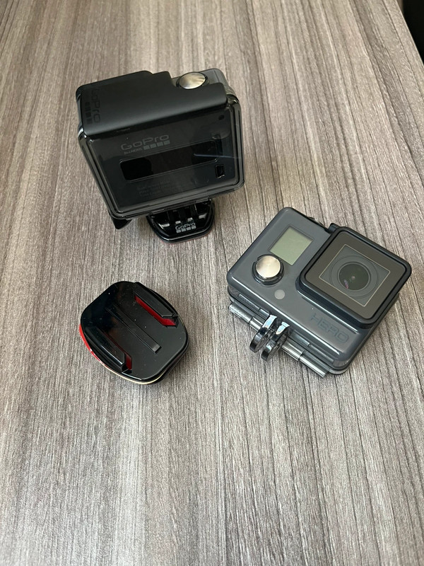 two Black GoPro 2