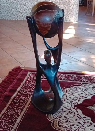 Scultura africana in legno nero o palissandro, marque: Africa, état: Neuf sans étiquette, 64,00 €, 67,90 € Protection acheteurs incluse