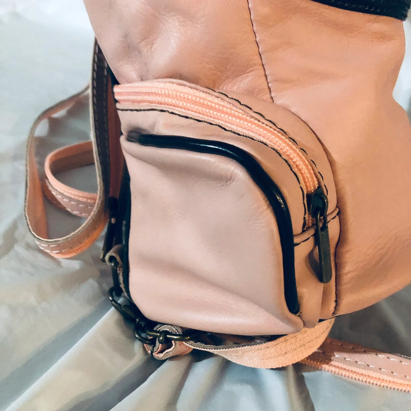 Vera pelle clearance leather backpack