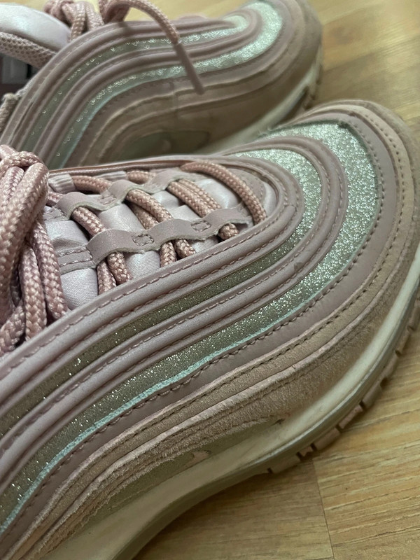 Neuwertige Nike Air Max 97 Rosa Glitzer