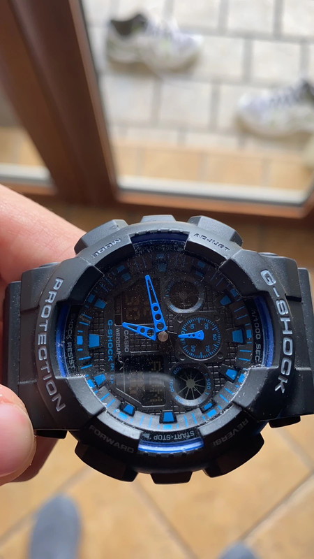 G shock nero sale e blu