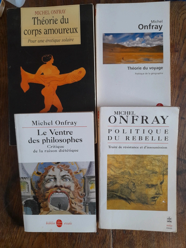Lot 4 livres Michel Onfray 1