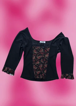 Top style gothique, brand: Aesthetic, condition: Very good, size: XS / 34 / 6, €20.00, €21.70 includes Buyer Protection