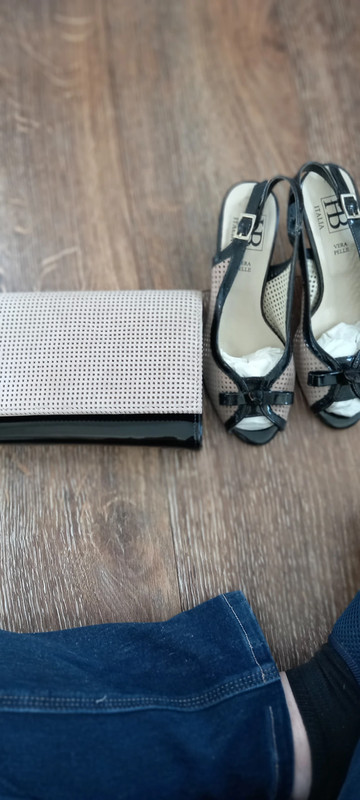 Vera Pelle shoes and matching handbag. - Vinted