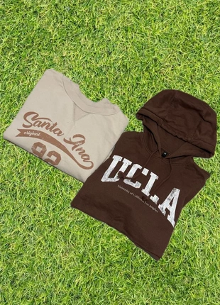 Pack sudaderas cortas mujer estilo universitario vintage streetwear UCLA Santa Ana Y2K, marca: y2k, estado: Muy bueno, tamaño: S / 36 / 8, 12,00 €, 13,30 € Protección al comprador incluida