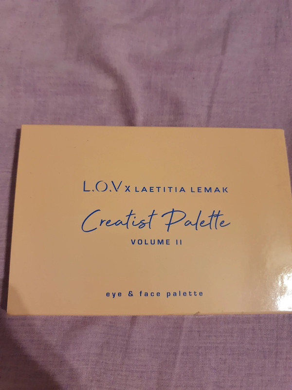 L.O.V x Laetitia Lemak Creatist Palette Volume 2 | Vinted