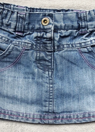 Jupe en Jeans en 18 mois Kimbaloo , marque: Kimbaloo, état: Très bon état, taille: 12-18 mois / 80 cm, 2,00 €, 2,80 € Protection acheteurs incluse