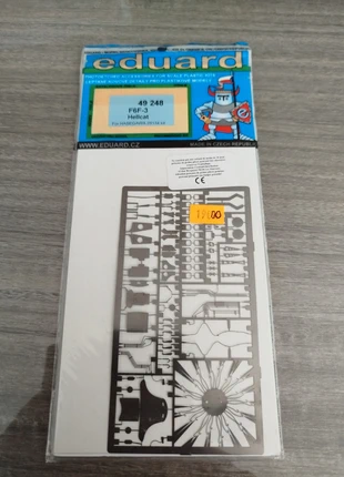 Eduard photodecoupe F6F-3 Hellcat 1/48, brand: Eduard photodecoupe, condition: Very good, size: Preemie, up to 44cm, €15.00, €16.45 includes Buyer Protection