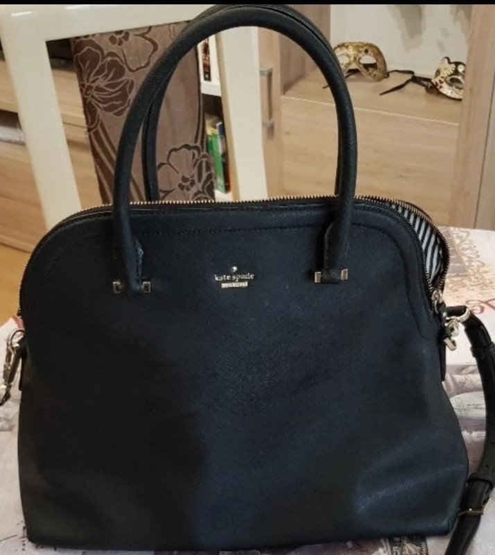 Sac cabas top noir cuir