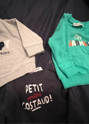 Lots pull+1 t-shirt 6mois, marke: Npo Baby, zustand: Sehr gut, größe: 6-9 Monate / 68, 2,50 €, 3,33 € inklusive Vinted-Käuferschutz