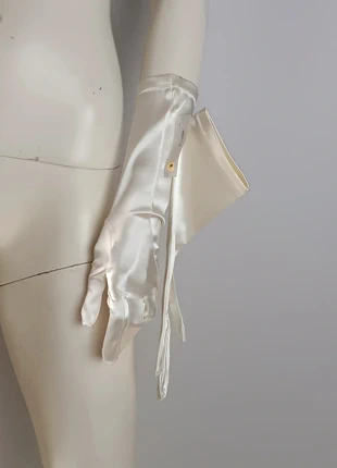 Gants blancs S mariée mariage bridal gloves guanti sposa bianco avorio bride novia, marca: Vintage Dressing, estado: Nuevo con etiquetas, tamaño: 8, 32,00 €, 34,30 € Protección al comprador incluida
