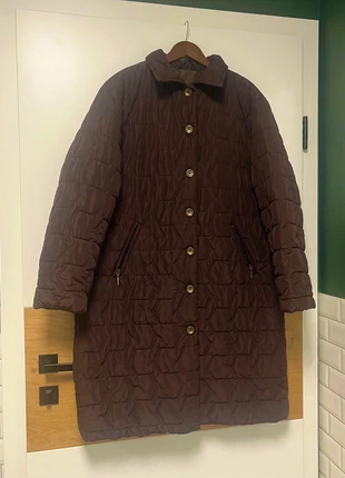 Brauner Steppmantel Made in Italy Gr XXL 104 cm Länge mit Knopfleiste und Taschen, marke: Made In Italy, zustand: Gut, größe: XXL / 44 / 16, 8,00 €, 9,10 € inklusive Vinted-Käuferschutz