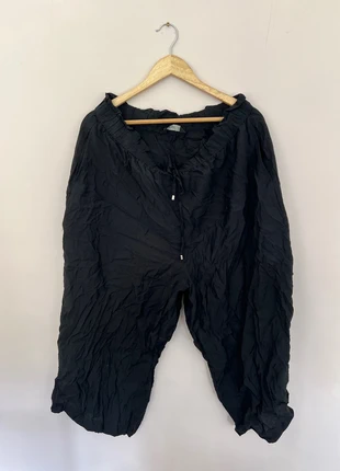 Black Lightweight Culottes – Effortless Cool with Maximum Comfort, brand: F&F, condition: Very good, size: L / UK 16-18, £2.50, £3.33 includes Buyer Protection