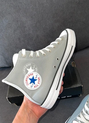 Converse hautes 41 Grise Claire Neuf 🏷, brand: Converse, condition: Very good, size: 41, €54.00, €57.40 includes Buyer Protection