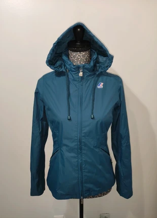 Manteau doublé veste imperméable K-way Sally plus inner bleu taille S 🔥, marke: K-Way, zustand: Sehr gut, größe: S / 36 / 8, 99,00 €, 104,65 € beinhaltet Vinted-Käuferschutz Pro