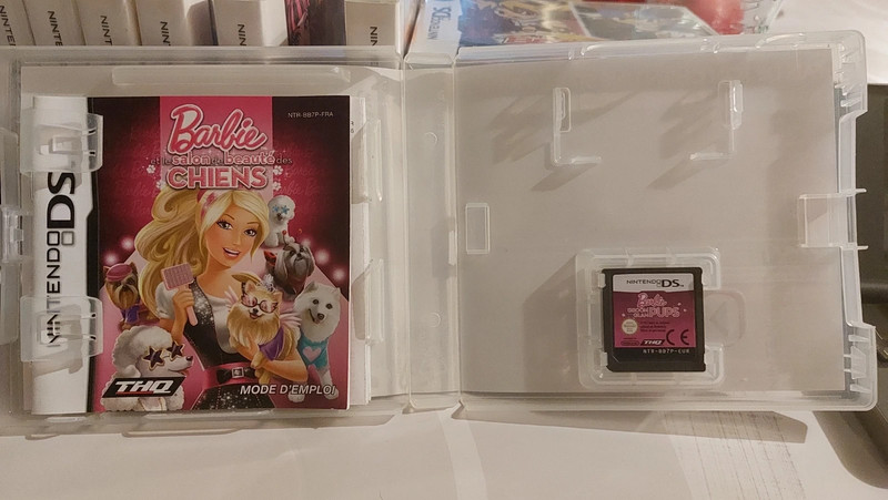 Barbie et le Salon de Beauté des Chiens, Jeux Nintendo 3DS