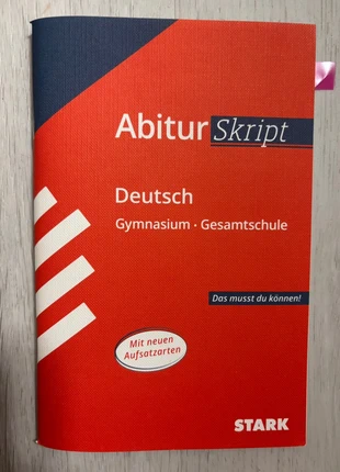 Starkheft Deutsch Abitur Skript Taschenbüchlein klein, état: Neuf avec étiquette, 9,00 €, 10,15 € Protection acheteurs incluse