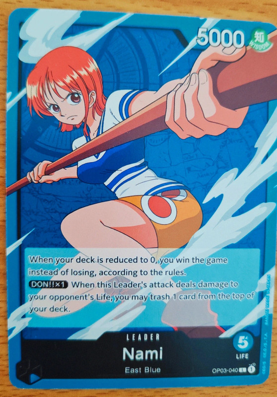 ONE PIECE TCG Playmat: Nami Leader Playmat -  Portugal