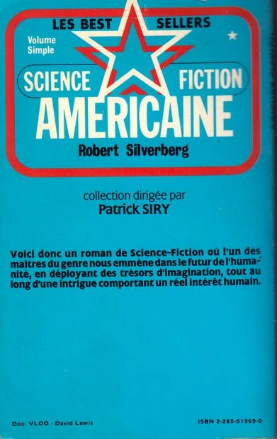 science fiction américaine #4 au temps pour l'espace robert Silverberg Fleuve Noir 1982 2