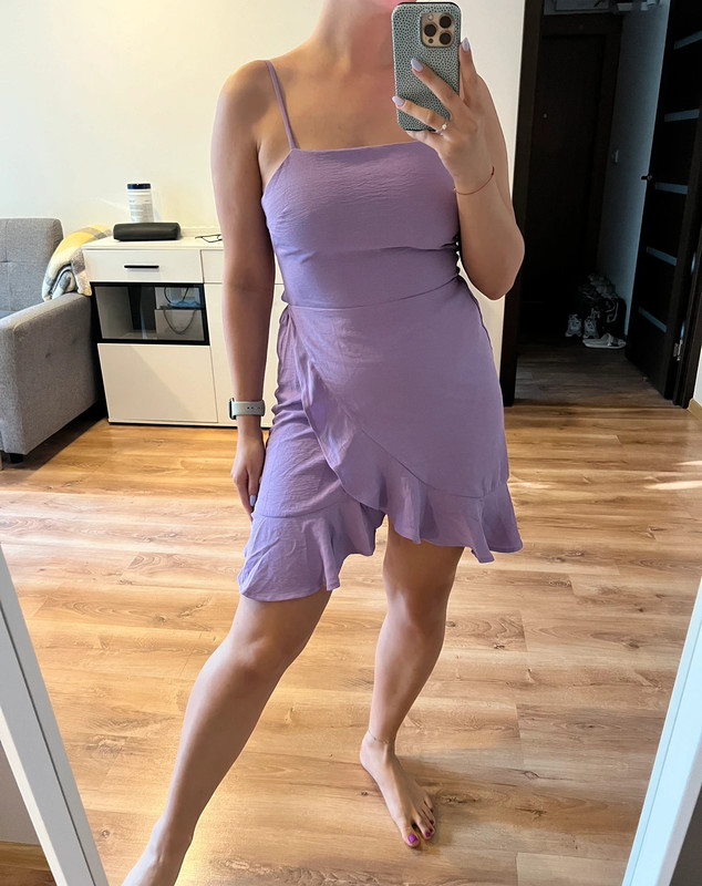 Violetinė suknelė 2