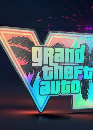 Lampe LED GTA 6 – Lightbox XL / Déco gaming Vice City, condition: Very good, €69.90, €74.10 includes Buyer Protection